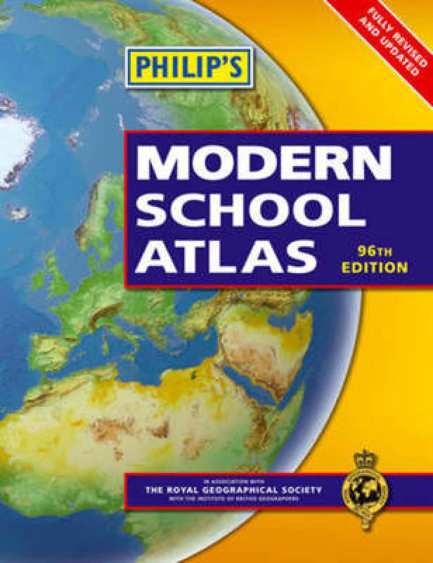 Image of Philips Modern School Atlas by Royal Geographical Society Hardback