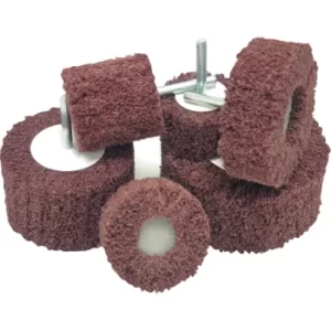 Image of 50X25X6MM Nylon Finishing Wheel Medium