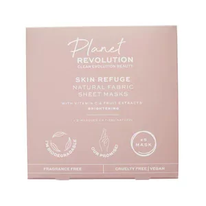 Image of Planet Revolution Brightening Bio Vitamin C Sheet Masks X5