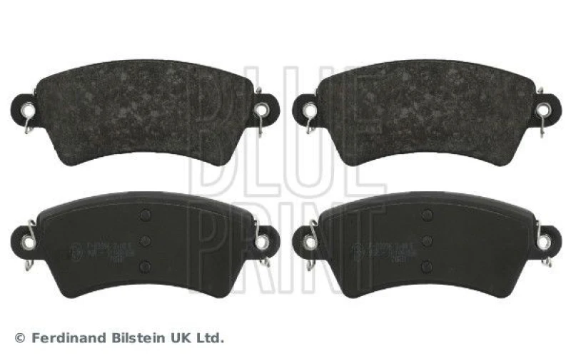 Image of Blue PRINT Brake pad set Blue PRINT ADP154244