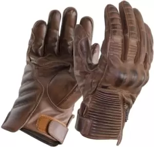 image of Trilobite Cafe Motorcycle Gloves, brown, Size S, brown, Size S