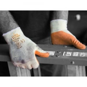 Image of Polyco Gloves Latex Size 8 Orange
