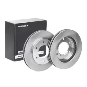 Image of RIDEX Brake disc 82B0826 Brake rotor,Brake discs FIAT,MITSUBISHI,Fullback Pickup (502, 503),L 200 / Triton Pickup (KA_T, KB_T)