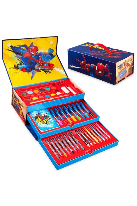 Image of Marvel Spiderman Colouring Art Case Multi