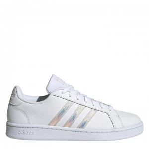 image of adidas adidas Grand Court Womens Trainers - White/Alumi