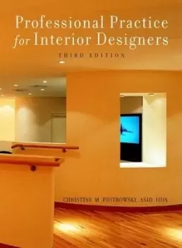 Image of Professional practice for interior designers - Christine M. Piotrowski - Hardback - Used