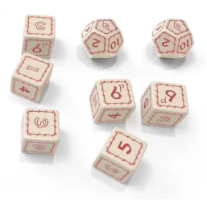 Image of The One Ring RPG White Dice Set