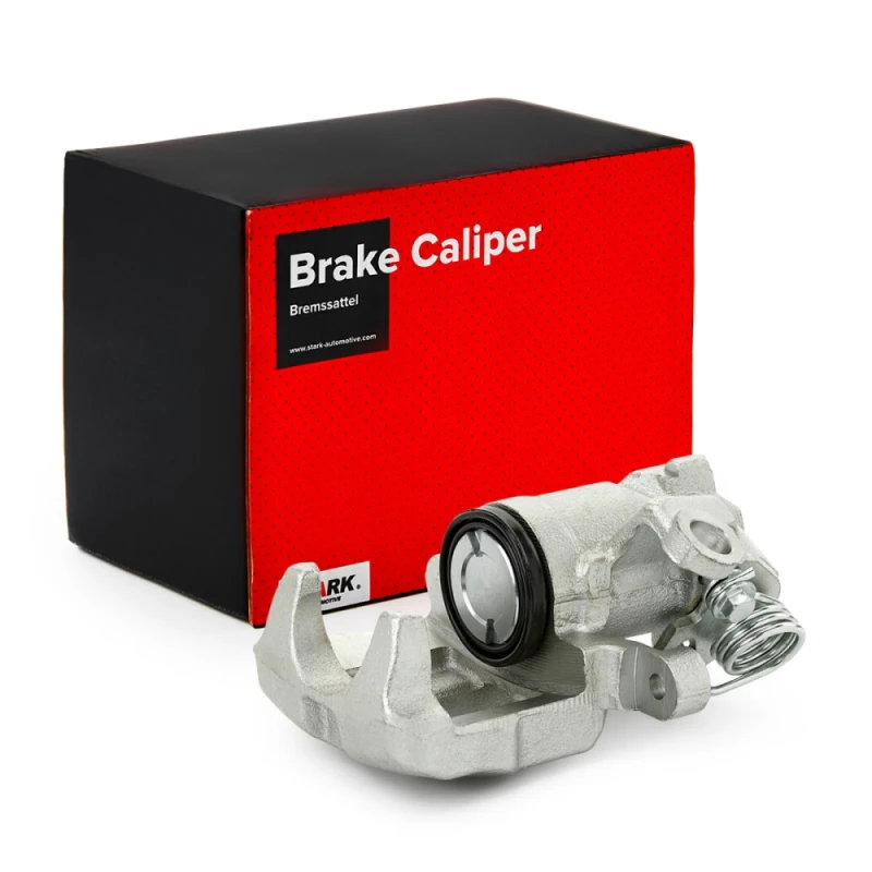 Image of STARK SKBC-0460339 Brake caliper Rear Axle, without holder Cast Iron Brake Caliper (78)