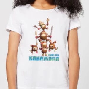 image of Moana Fear The Kakamora Womens T-Shirt - White - 3XL