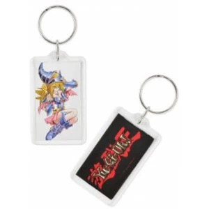 Image of Yu Gi Oh Dark Magician Girl Lucite Keychain