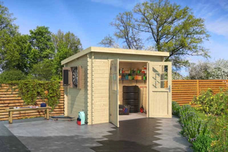 Image of Lasita Maja Lasita Osland San Jose 175 Log Cabin - 2.75M X 1.75M - Summer House