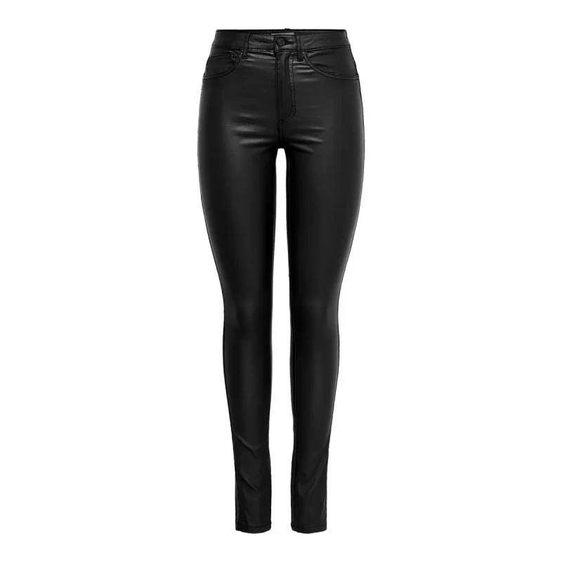 Image of Only Womens trousers Only Royal coated Noir Female XLx32