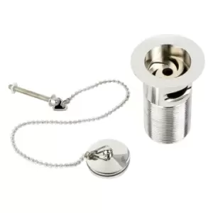 Image of Plug and Chain Basin Waste - Chrome