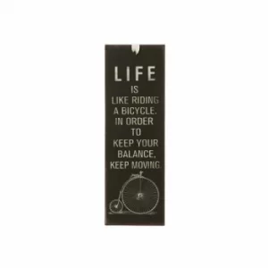 Image of Life Is Like Mini Metal Sign by Heaven Sends