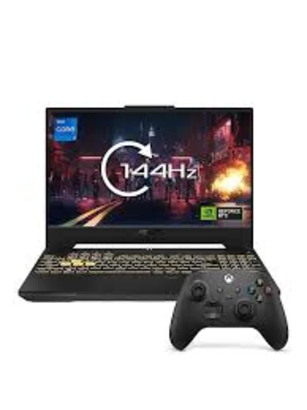 Image of ASUS TUF FX507VV-LP148W# RTX 4060# Intel Core i7 16GB RAM 512GB fast SSD storage 15.6" Gaming Laptop - With Black Wireless Xbox Cont FX507VV-LP148W/K