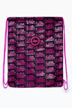 image of HYPE X L.O.L. LOGO DRAWSTRING BAG