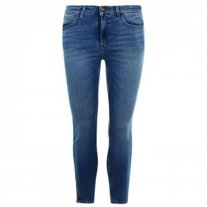 image of Lee Jeans Scarlet High Waist Skinny Jeans - JADED