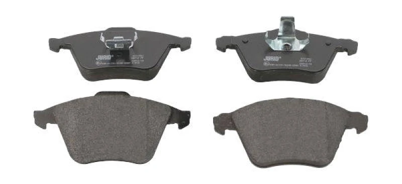 Image of JURID 573199J Brake pad set not prepared for wear warning indicator, without accessories Brake Pad Set,disc brake (402)