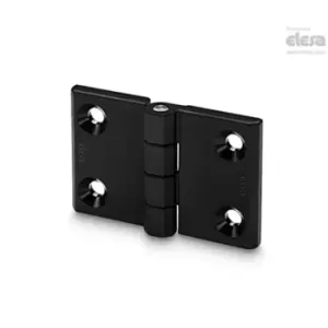 Image of ELESA CFM-L Horizontally elongated hinges SUPER-technopolymer Hinge bodies with