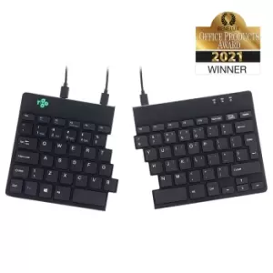 R-Go Tools R-Go Split Break Ergonomic Keyboard, QWERTY (US),...