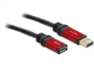 Image of DeLOCK 1.0m USB 3.0 A M/F USB cable 1m USB 3.2 Gen 1 (3.1 Gen 1)...