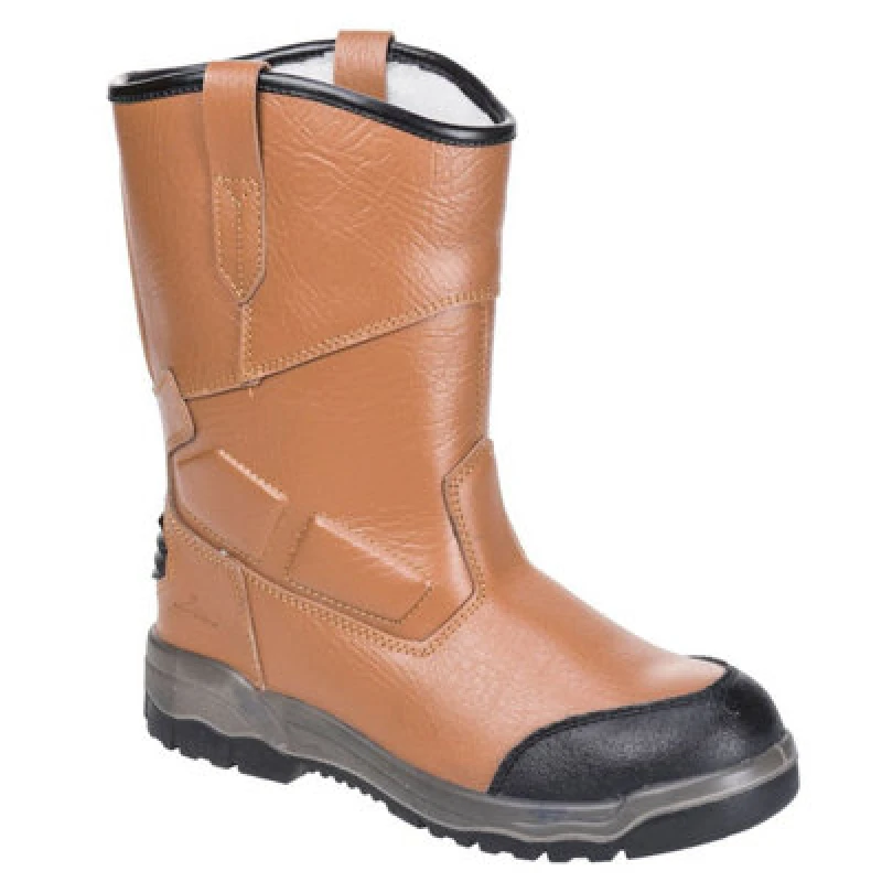 Image of Portwest Steelite Pro Rigger Safety Boots FT13TAR38 Colour: Tan