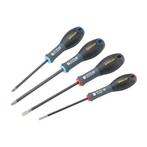 image of Stanley Tools 062061 Diamond Tip Screwdriver Set, 4 Piece SL/PZ