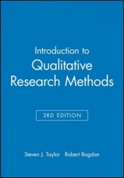 Image of Introduction to Qualitative Research Methods by Steven J. Taylor Hardback