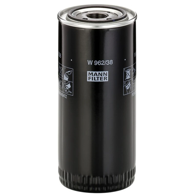 Image of MANN-FILTER W 962/38 Oil filter Spin-on Filter, with one anti-return valve Oil Filter (7)