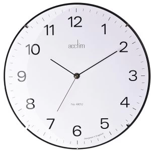 image of Acctim Marcos Glass Wall Clock