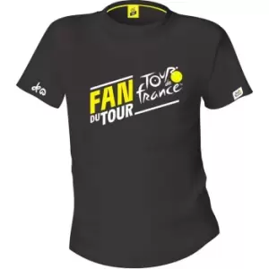 Tour De France De France Fan T Shirt - Black