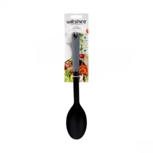 Image of Wiltshire Solid Spoon With Diamond Handle