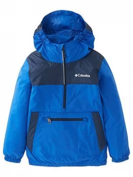 Columbia Boys Bloomingport Windbreaker - Blue Size S=9-10 Years