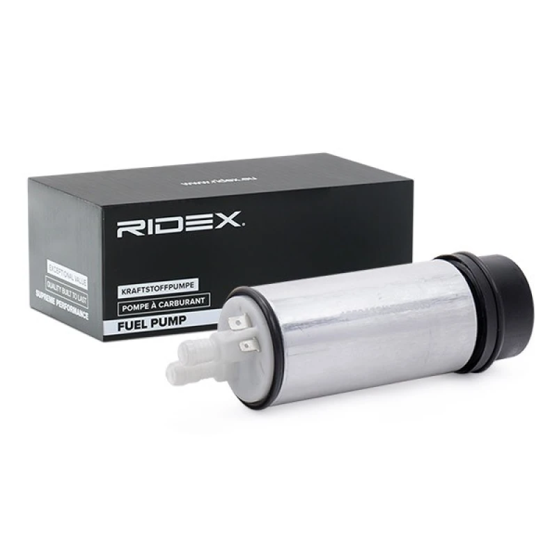 Image of RIDEX 458F0184 Fuel Pump Electric, Petrol Fuel Pump (458)