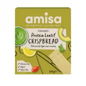 image of Amisa Lentil Crispbread 100g