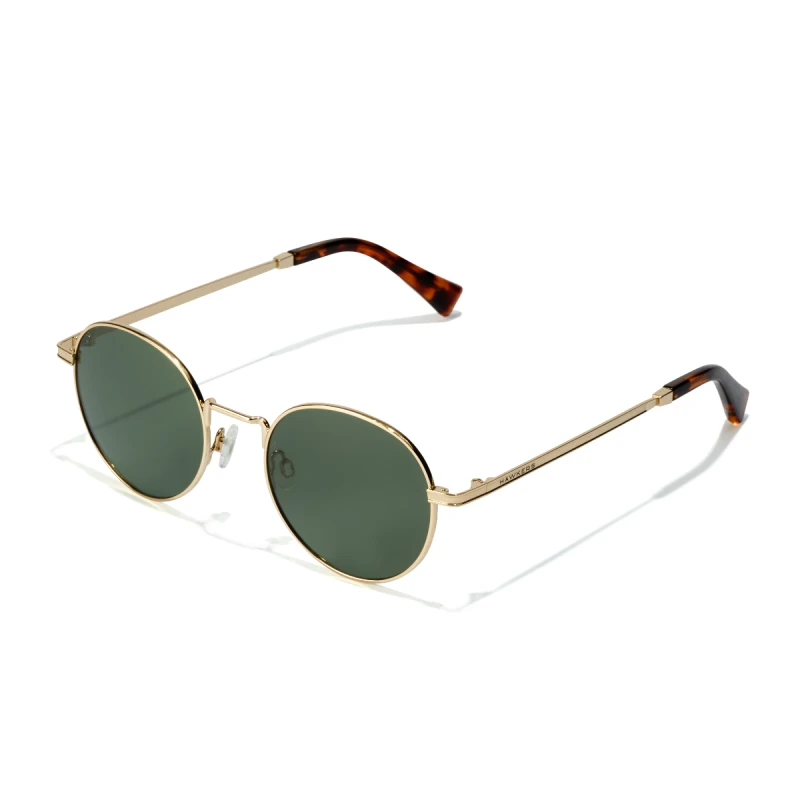 Image of Sunglasses Hawkers Moma - Polarized Gold Green