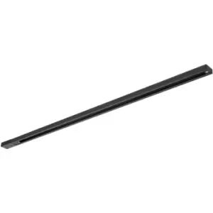 Image of 1m Commercial Lighting Display Track - Live & Dead Ends - Black - Single Circuit