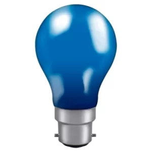 Image of Crompton Colourglazed GLS 25W Blue BC-B22d