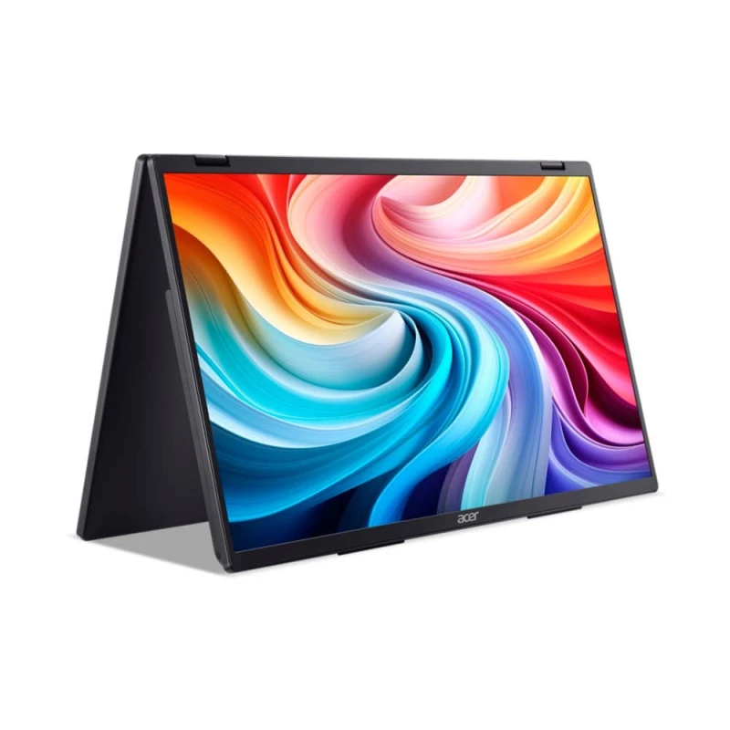 Image of Acer PD193QE Dual 18.5" FHD Portable Monitor - USB-C, HDMI, 100Hz, Foldable Design UM.XP3EE.E02