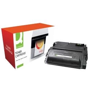 image of Q-Connect HP 38A Black Laser Toner Ink Cartridge