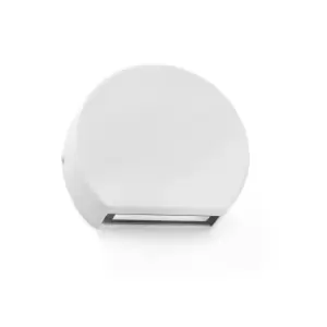 image of Pill LED Outdoor Wall Light White IP54