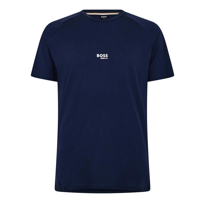 Image of Boss T-Shirt Rn Slim Fit 10249533 0 Regular Fit T-Shirts S Blue 59582018350