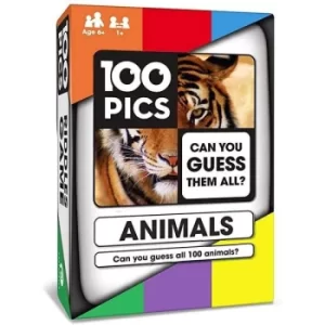 image of 100 PICS: Animals Card Game