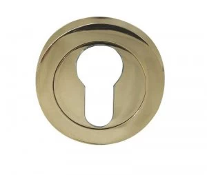 image of LocksOnline Framed Circular Euro Profile Escutcheons