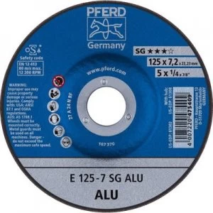 image of PFERD 62212622 Sg Alu Grinding disc (off-set) 125mm 22.23mm 10 pc(s)