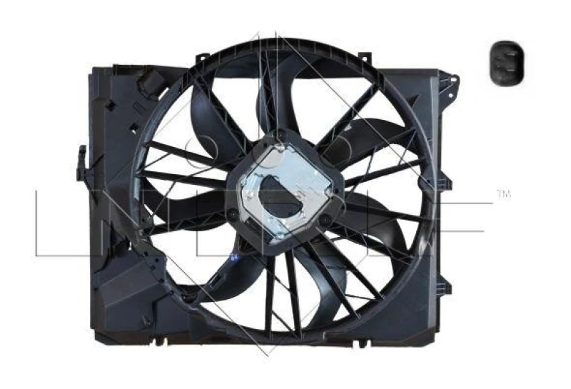 Image of NRF 47586 Cooling Fan D1: 500mm, Brushless Motor, with control unit Fan,radiator (508)
