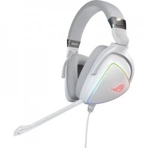 image of ASUS ROG Delta 90YH02HW-B2UA00 White Edition USB-C Gaming Headset