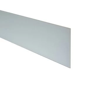 image of 6mm Splashwall Mist Bevelled Glass Upstand (L)0.9m