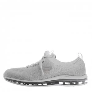 Image of Skechers Air Element Trainers Ladies - White/Silver
