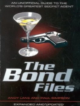 Image of The Bond Files by Andy Lane Hardback